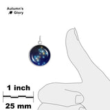 Great Dog Constellation Canis Major Illustration 3/4" Charm for Petite Pendant or Bracelet in Silver Tone or Gold Tone